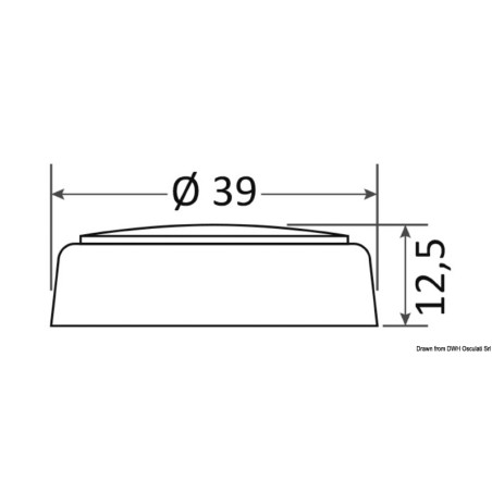 
Lumière LED d'ambiance Adara blanche 
