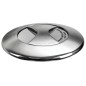 
Lampe de table  LED Aurora escamotable lunette rond inox 
