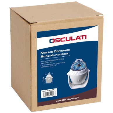 Compas Finder 2"5/8 + étrier blanc/bleu | EAN 8033137052231 Ref 25.171.02