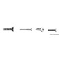 
Vis tête cylindrique filetée fendue 3x16 AISI 316 316.84/3X16
