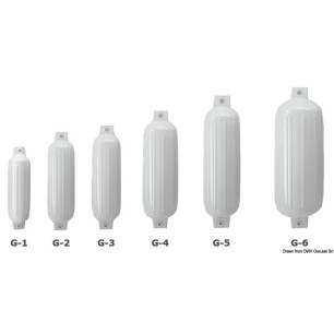 
Pare-battage Polyform G2 blanc 
