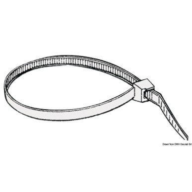 
Collier en nylon noir 3,5 x 200 mm 
