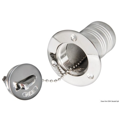 
Bouchon laiton chromé DIESEL 50 mm 
