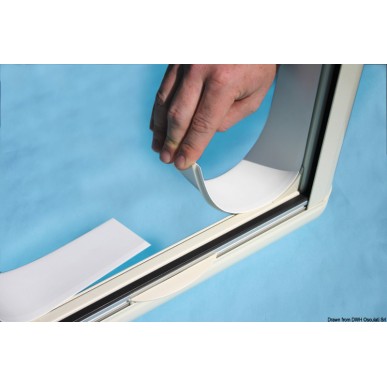 
Contre-châssis OCEANAIR PVC blanc 2,5 m 
