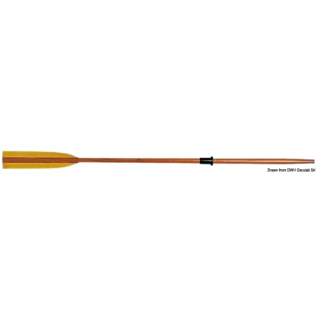 
Aviron acajou 2,0 m x 38 mm 
