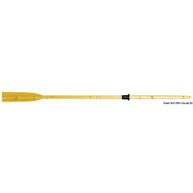 Aviron acajou 2,0 m x 38 mm | EAN 8033137121562 Ref 34.446.20