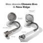 
Douche pont Classic Evo Tiger tuyau inox2,5m blanc 
