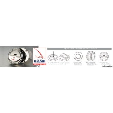 
Bouchon de nable Quick Lock Waste 30° 38 mm 
