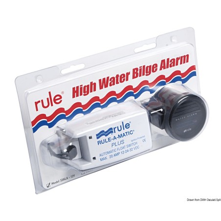 
Alarme Rule niveau eau cale 24 V 
