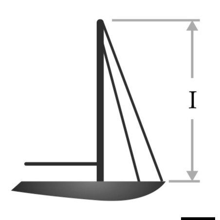 
Echelle anti-torsion pour remontée arbre de 10 m (longueur echelle 8,80 m)
