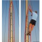 
Echelle anti-torsion pour remontée arbre de 10 m (longueur echelle 8,80 m)
