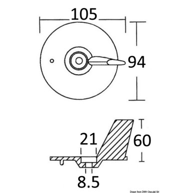 Pinne HP 25/35/45/50| EAN 8033137138010 Ref 43.291.00