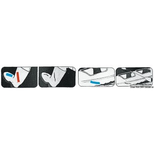 
Ruban auto-adhésif PSP MARINE TAPES blanc 50mmx5m 

