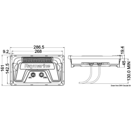 
Echosondeur RAYMARINE Element 9 S avec chart 
