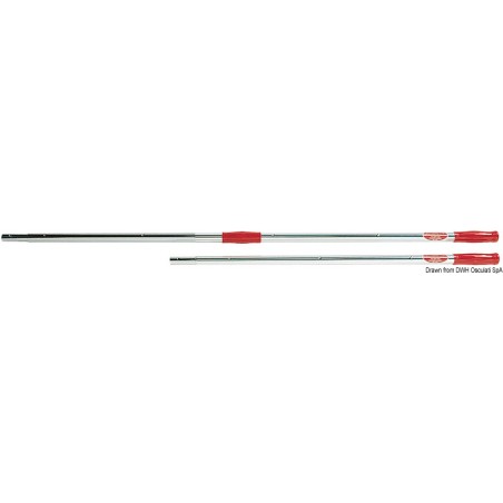 
Manche télescopique en aluminium 160/274 cm 
