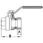 Vanne bille laiton nickelé 1/2"
Vanne bille laiton nickelé 1/2"