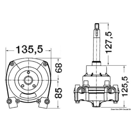 
Boîtier de direction T73 
