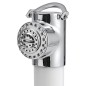 
Boîtier douche blanc Classic Evo tuyau nylon 2,5mm Montage  paroi
