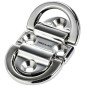 
Anneau rabattable 59x99mm double 8 mm Charge de rupture Kg 3600
