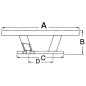 
Taquet Nordik Black Line 205 mm 
