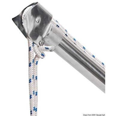 
Bossoir pivotant inox 
