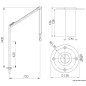 Bossoir pivotant inox
Bossoir pivotant inox