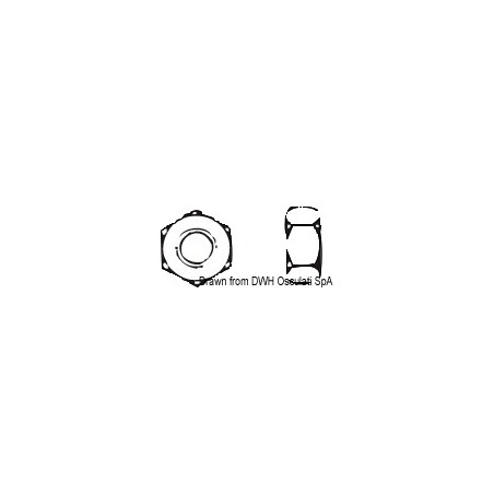 Ecrou hexagonal 16 mm AISI 304 DADI-16| EAN 8033137178344 Ref A2-934-16