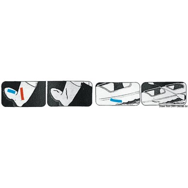 Ruban spécial super auto-adhésif toile imperméable PSP MARINE TAPES| EAN 5018400070542 Ref 65.116.00BL
