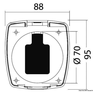Pièces de rechange boîtiers douchette pont| EAN 8033137060410 Ref 15.900.09