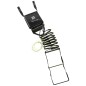 Echelle de secours 11 marches noir