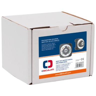Coupe-batterie/coupleur Heavy Duty haute capacité| EAN 8033137013263 Ref 14.905.00