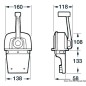 Boîtier de commande mono-levier ULTRAFLEX B77
Boîtier de commande mono-levier ULTRAFLEX B77