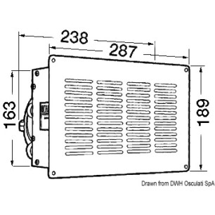 
Radiateur mural HEATER CRAFT 28000 BTU 12 V 
