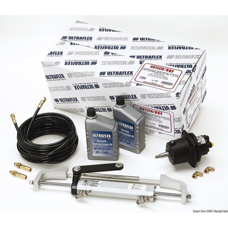 Kit timonerie hydr. ULTRAFLEX Gotech horsboard frontal
