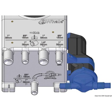 Collecteur eaux usées WHALE 20l + capteur IC | EAN 8033137095825 Ref 16.222.98