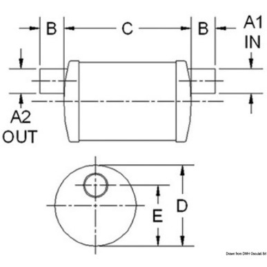 Pot d'échappement 40 mm | EAN 808880133913 Ref 51.378.01