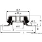Support antivibration acier galvanisé 200 kg
Support antivibration acier galvanisé 200 kg