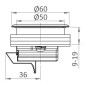Lève-plancher PUSH LOCK Eclipse sans serrure
Lève-plancher PUSH LOCK Eclipse sans serrure