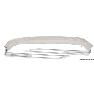 
Taud pliable 3 arceaux Ø 22 mm 150/160 cm bleunavy 
