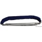 
Bimini 4 arceaux haut AISI316 260/270 cm bleu navy 
