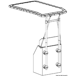 
Seagull top aluminium 1,35 x 1,05 m 
