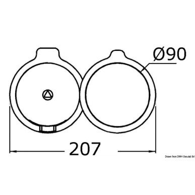 
Porte-verre/tasse/canette Swing-Out 1/2 places 
