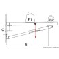 
Support table pliante Rakego 60 kg 20/30 mm 

