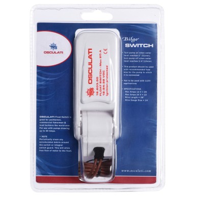 Interrupteur automat HeavyDuty pompe de cale12/24V | EAN 8033137034947 Ref 16.603.50