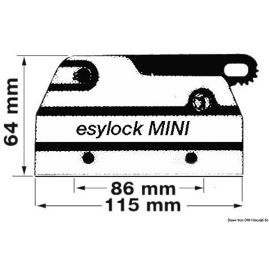 EASYLOCK mini triple | EAN 8033137174377 Ref 72.090.30