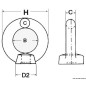 
Ecrou  œil moulé femelle AISI316 12 mm 
