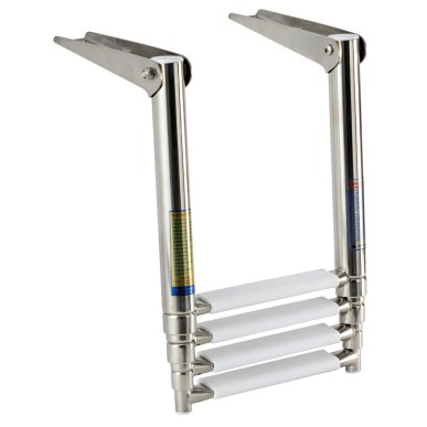 
Echelle télescopique standard AISI316 4 marches 
