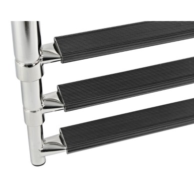 
Echelle télescopique étroite AISI316 2 marches 

