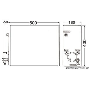 
Chauffe-eau ISOTEMP Indel Webasto Marine 16 l 
