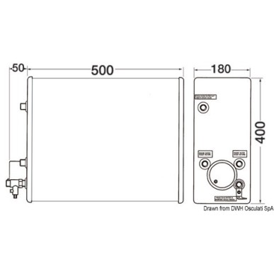 
Chauffe-eau ISOTEMP Indel Webasto Marine 16 l 

